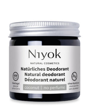 Niyok Deo Cream - Coconut No Perfume