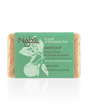 Najel Aleppo Soap Organic Orange Blossom (100g)