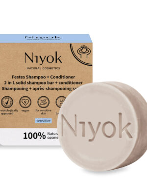 Niyok 2 in 1 Shampoo Bar - Conditioner - Sensitive