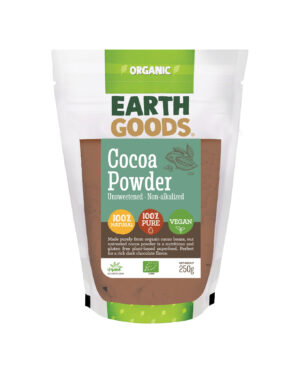 Earth Goods Organic Cocoa Powder (250g)
