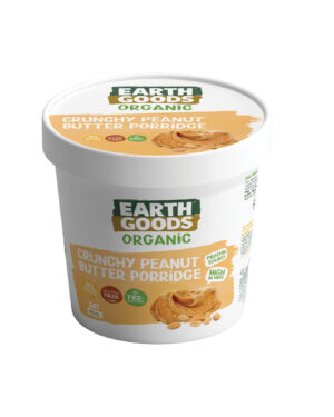 Earth Goods Organic Crunchy Peanut Butter Porridge (60g)