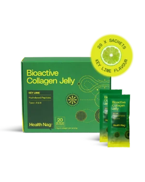 Health Nag Bioactive Collagen Jelly Sachets – Key Lime (20 x 10g)