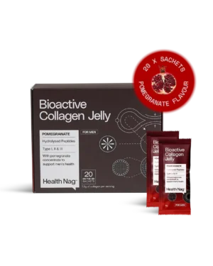 Health Nag Bioactive Collagen Jelly Sachets – Pomegranate (20 x 10g)